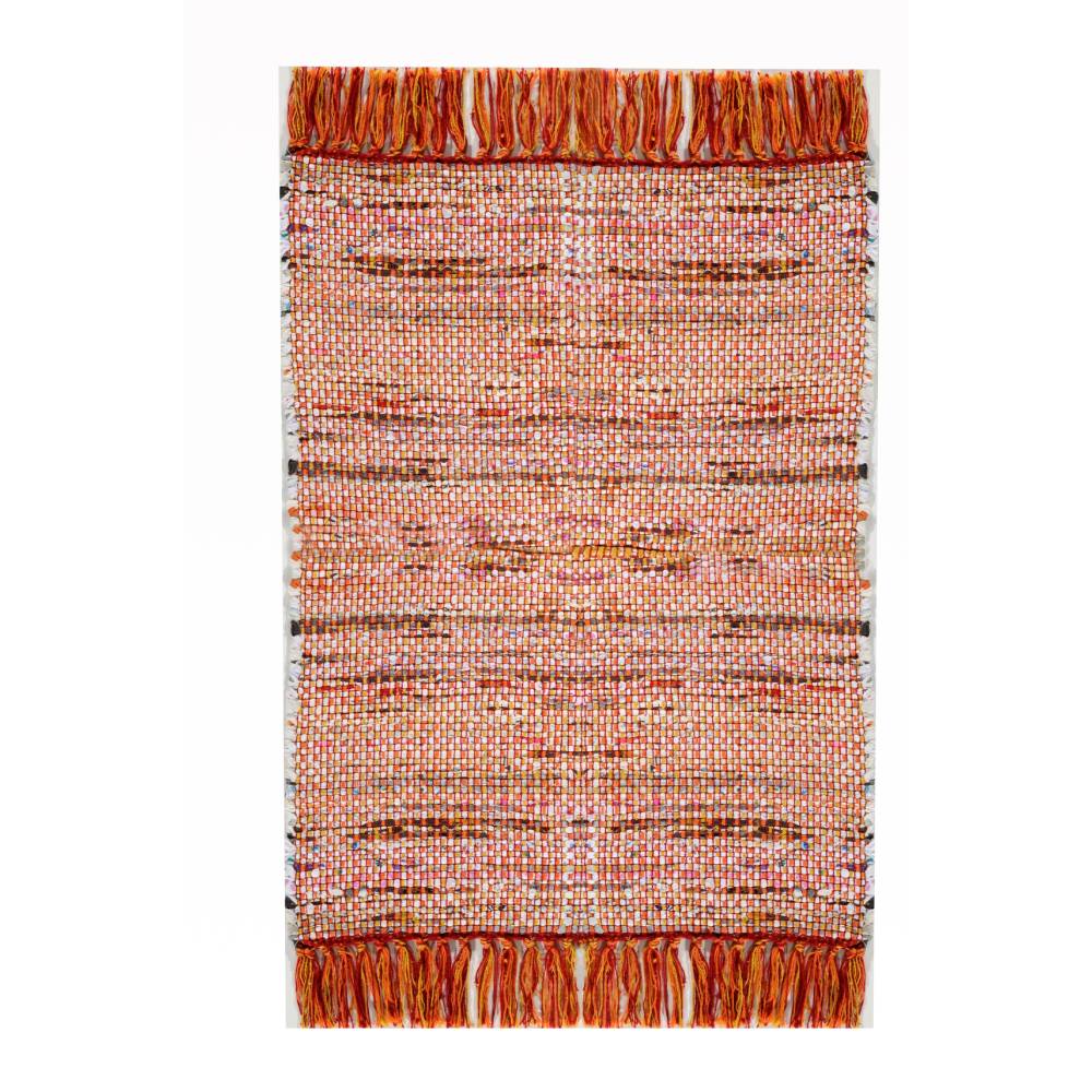 Χαλί καλοκαιρινό Boho 30150-020 ΠΟΡΤΟΚΑΛΙ